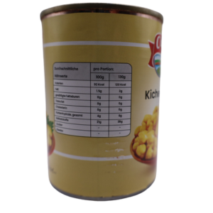 Gekochte kichererbsen Chtoura 400Gr